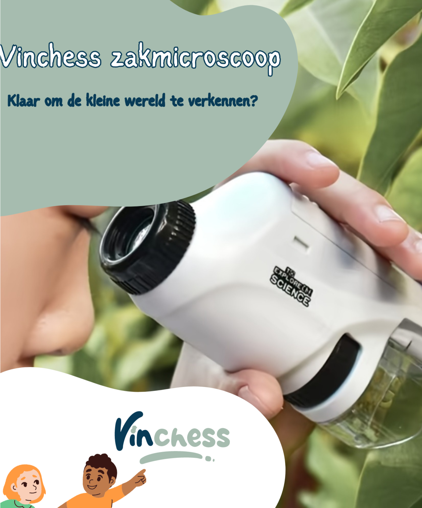 De Vinchess zak microscoop™