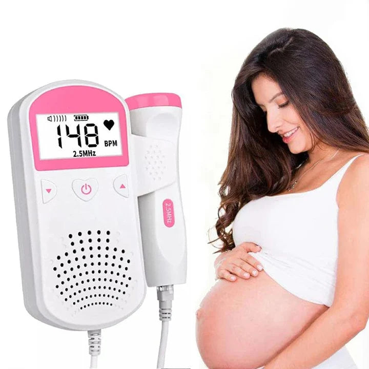 Baby draagbare hartslagmeter™ - Volg de hartslag van je baby eenvoudig thuis.